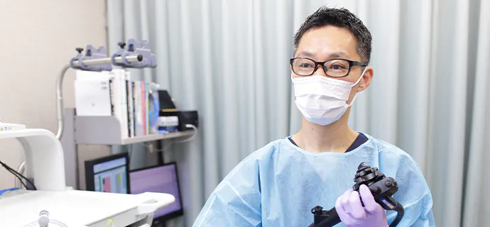 日本消化器内視鏡学会専門医・指導医による内視鏡検査